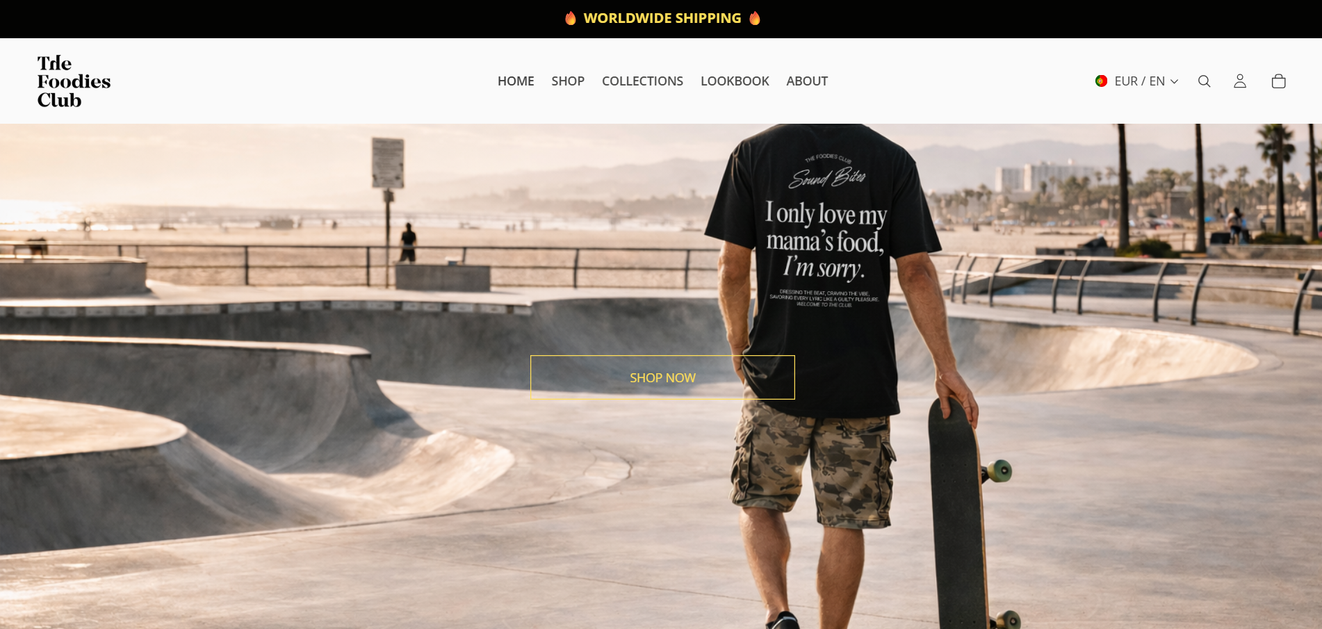Portfolio Moda Streetwear
Shopify - Portugal